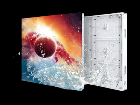 Outdoor waterproof LED advertising screen