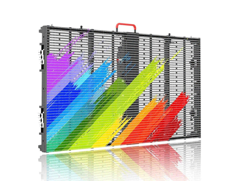 Transparent LED display screen